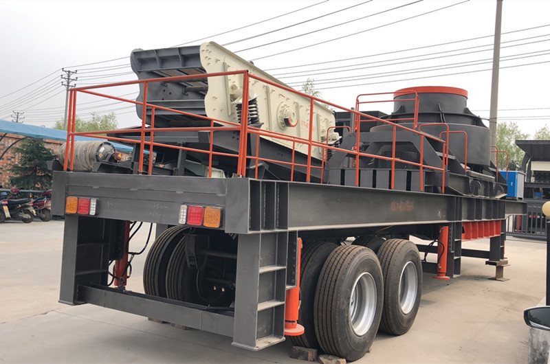 車載式建筑垃圾制砂機(jī)占地小，移動(dòng)方便